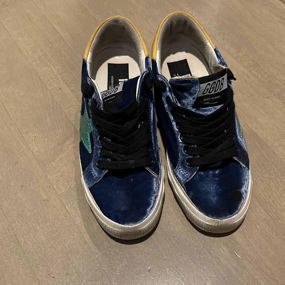 Golden goose slip ons